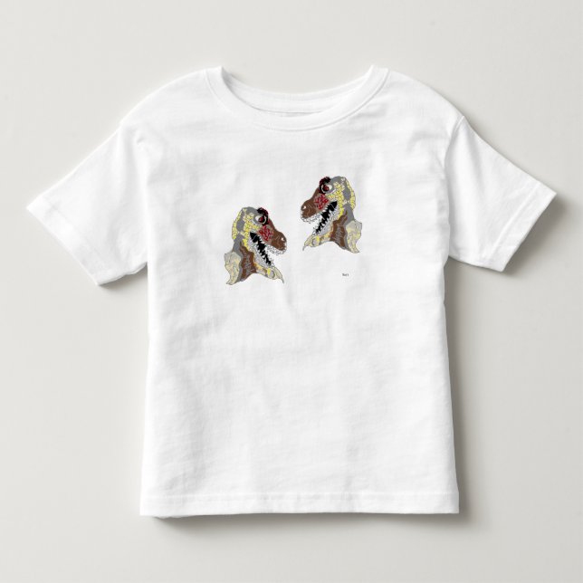 T - Shirt: Dinosauriers große Mund Kleinkind T-shirt (Vorderseite)