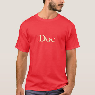 T - Shirt "Doc" (rot)