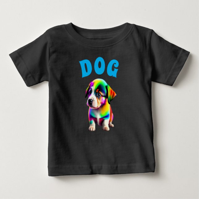 T-Shirt Dog Multicolor (Vorderseite)