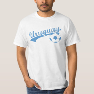T-Shirt Dog Uruguay Soccer