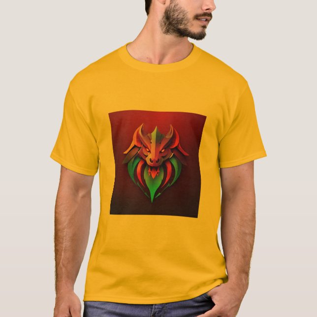 T - Shirt Dragon Logo Mode (Vorderseite)
