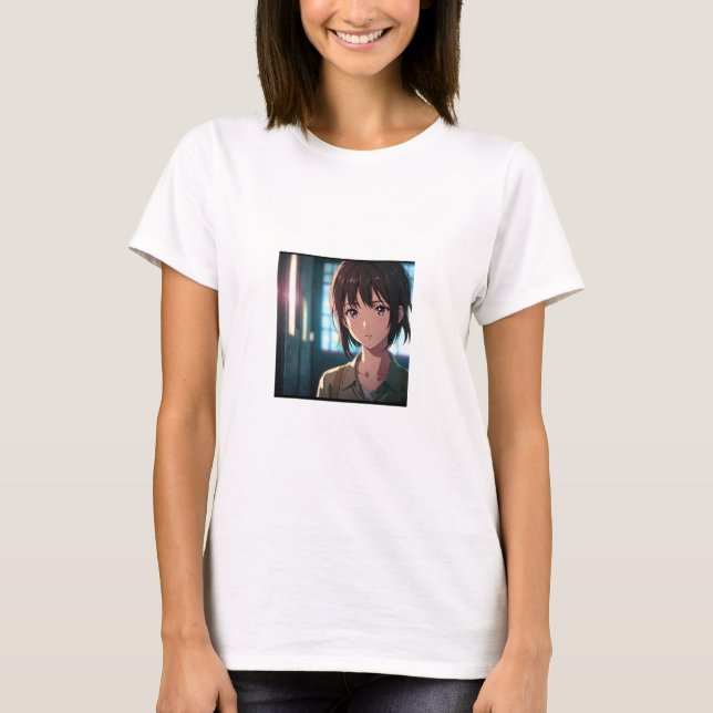 T - Shirt dsein anime girl (Vorderseite)