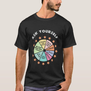 T-Shirt "DU KÖNNTEST DICH SELBST FRAGEN" Talking