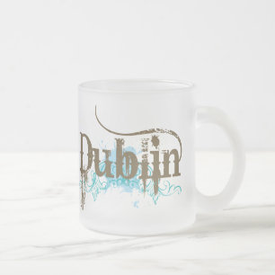 T - Shirt Dublins Irland Mattglastasse