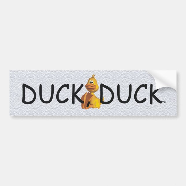 T-SHIRT Duck Duck Autoaufkleber (Vorne)