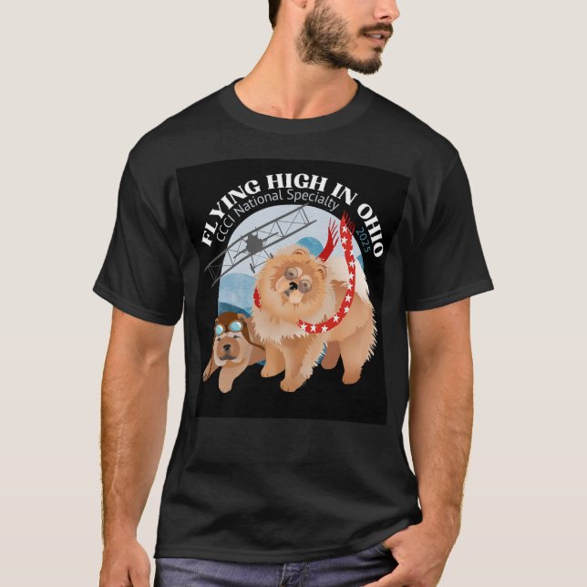 T - SHIRT - DUNKEL MIT LOGO (Vorderseite)