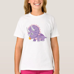 T - shirt Ébouriffer Mädchen Dinosaurier