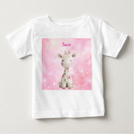 T-Shirt-Editable Pink Chinoiserie T-Shirt