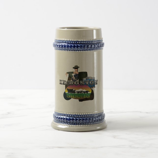 T-SHIRT Edmonton Bierglas (Mittel)