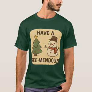 T-Shirt Ein baum-gewaltiges Weihnachten