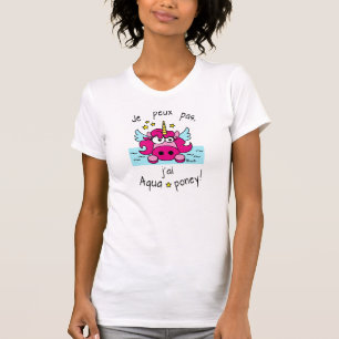 T-shirt Einhorn „ich kann, ich habe aquaponey! 