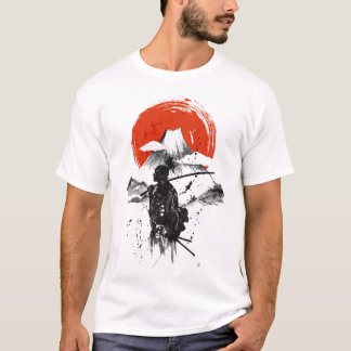 T - Shirt "einsam samurai"