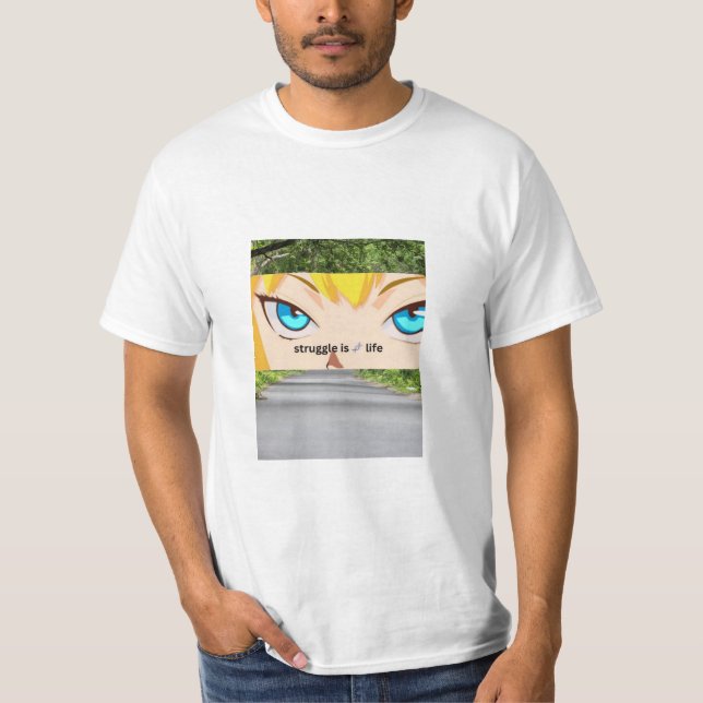 T Shirt einzigartig in Shirt (Vorderseite)