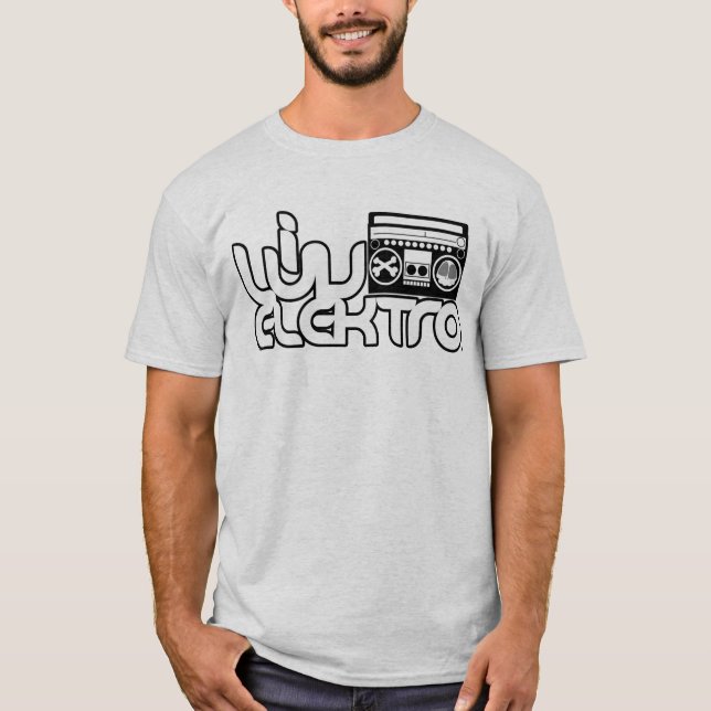 T - Shirt Electro der Liebe I (Vorderseite)