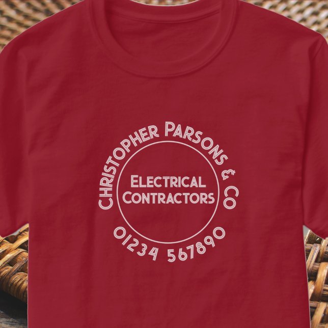 T - Shirt elektrischer Unternehmer (Von Creator hochgeladen)