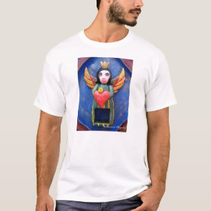 T - Shirt-"Engels" Volkskunst T-Shirt