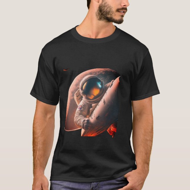 T - Shirt 🚀 | Entdecken Sie das Universum (Vorderseite)
