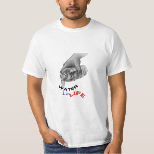 T - Shirt entwerfen "Wasser ist Leben."