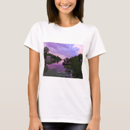 T - Shirt - Erie Canal bei Sunset
