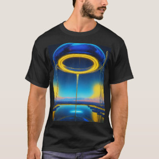 T - Shirt"Ethnischer Wüstendruck T - Shirt - Tradi