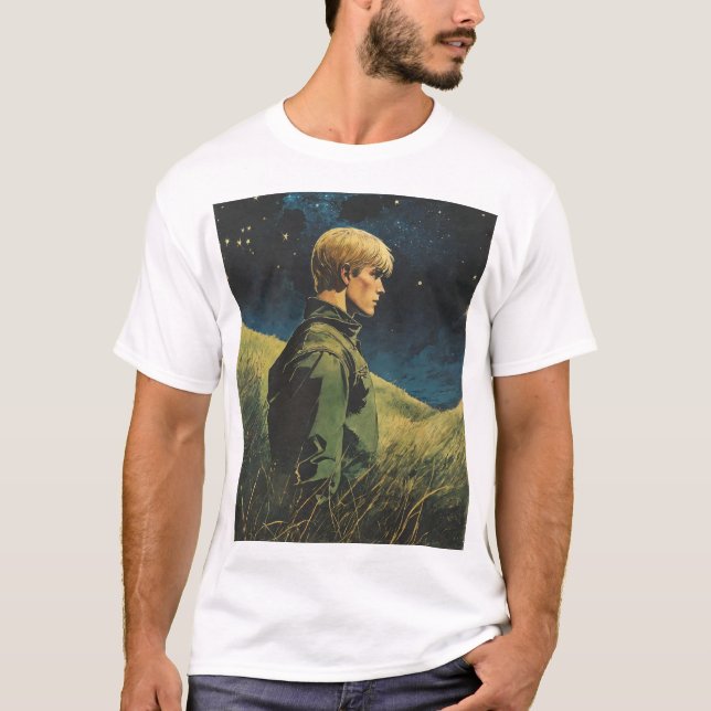 T Shirt Eye and Junge Designer (Vorderseite)