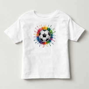 T-Shirt-Familie Fußball-T-Shirt Kleinkind T-shirt