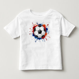 T-Shirt-Familie Fußball-T-Shirt Kleinkind T-shirt