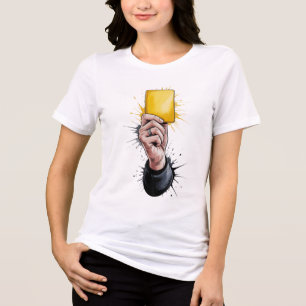 T-Shirt-Familien-Fußball-T-Shirt Tri-Blend Shirt