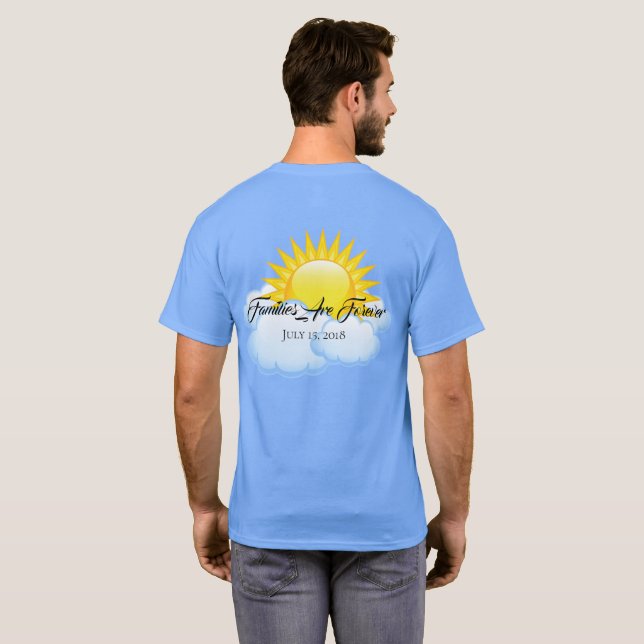 T - Shirt-Familien sind für immer T-Shirt (Schwarz voll)