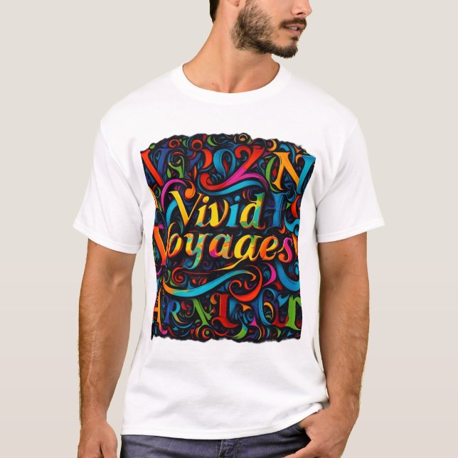 T - Shirt Farbe entdecken - Vivid Voyages (Vorderseite)