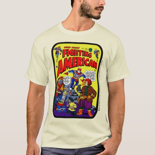 T-Shirt Fighting American 1950er (Vorderseite)