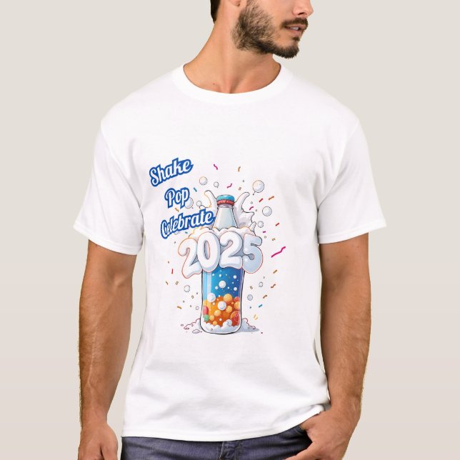 T - Shirt "Fizzing to 2025" (Vorderseite)