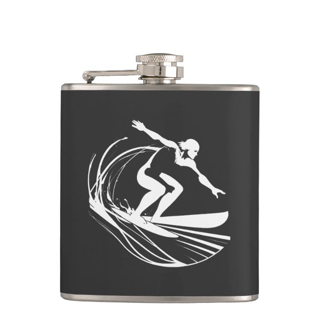 T-Shirt Flachmann (Vorderseite)