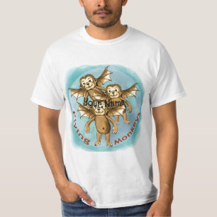 T - Shirt fliegender Affen