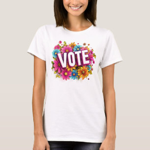 T - SHIRT "Floral Pink"
