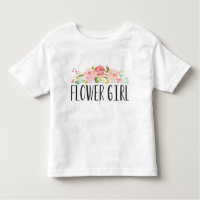 T-Shirt "Flower Girl Kleinkind" | Bridesmaid