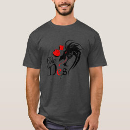 T-Shirt foncé - Rôle les Dés - dunkler T - Shirt