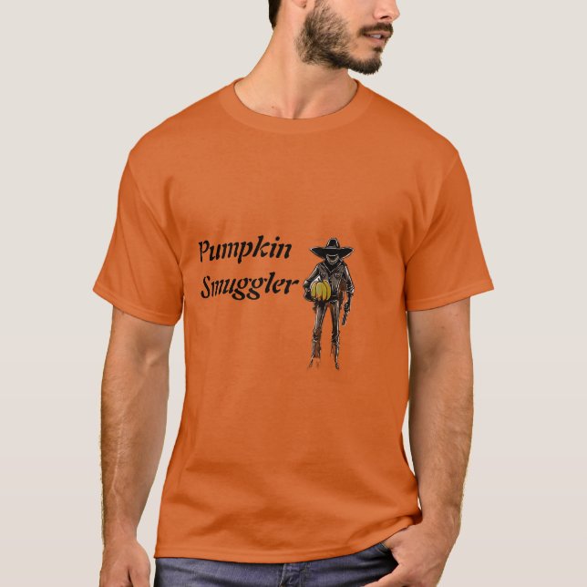 T-Shirt For Pumpkin Smugglers. Halloween  (Vorderseite)