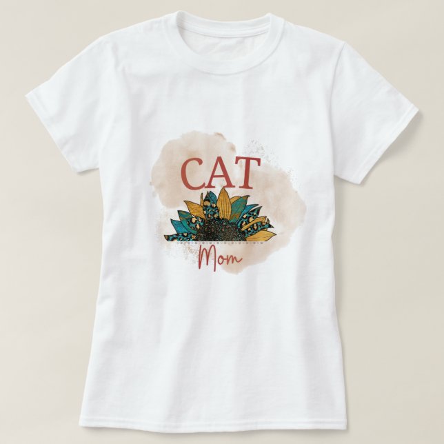 T-Shirt for When You’re a Cat Mom Again (Design vorne)
