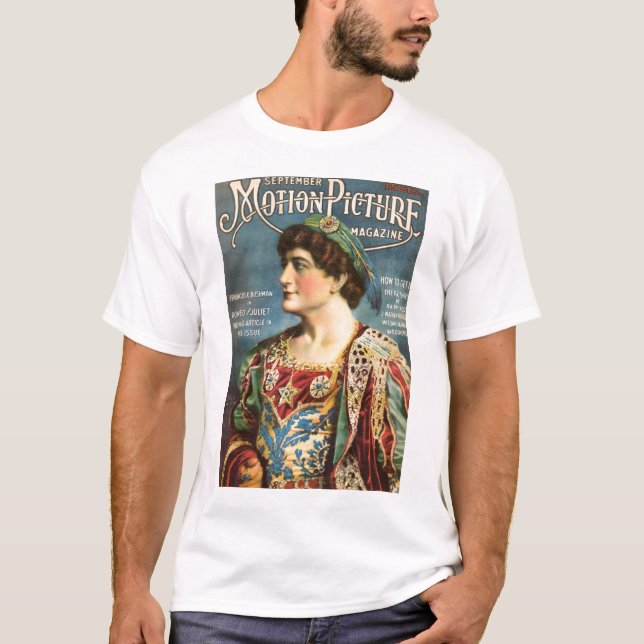 T - Shirt Francis X. Bushman Shakespeare (Vorderseite)