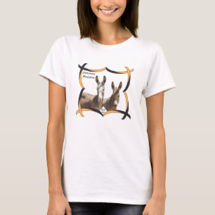 T - Shirt, Frauen, Esel, Oatman, Arizona T-Shirt