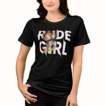 T-Shirt freches Mädchen Opazität Rebellion