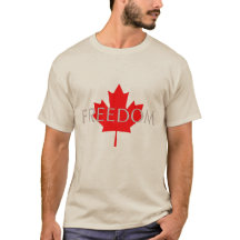 T - Shirt Freedom Canada