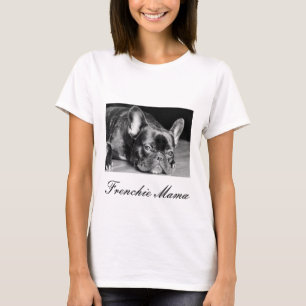 T - Shirt Frenchie Mutter-französische Bulldogge