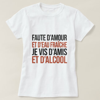 T-Shirt Freunde & Alkohol