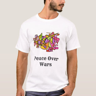 T - Shirt Frieden über Kriege
