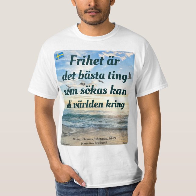 T-shirt — Frihet (Vorderseite)