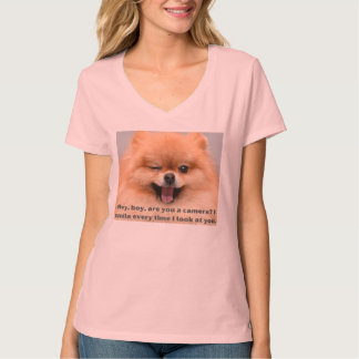 T - Shirt Funny Dog Print - Hey Junge