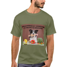T - Shirt Funny Dog Print Ich folgte meiner Nase