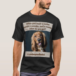 T - Shirt Funny Dog Print Was bekommt ihr?